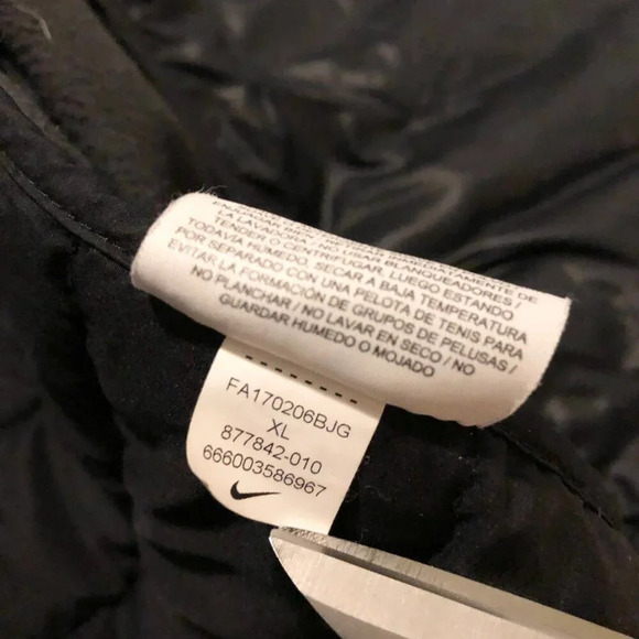 Nike Mens XL Aeroloft NBA New York Knicks Down Jacket  Parka 877842-010 - Picture 10 of 16